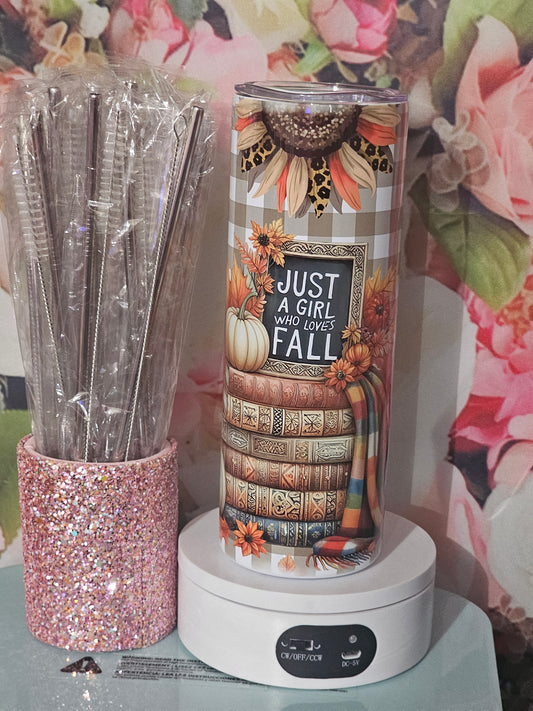 Fall Tumbler ( Just A Girl who loves Fall)#1