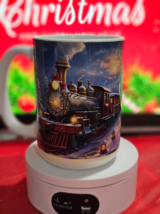 Polar Express train Mug 15 oz